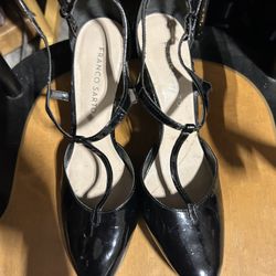 Sz 9 Franco Sarto T Strapped Heels 