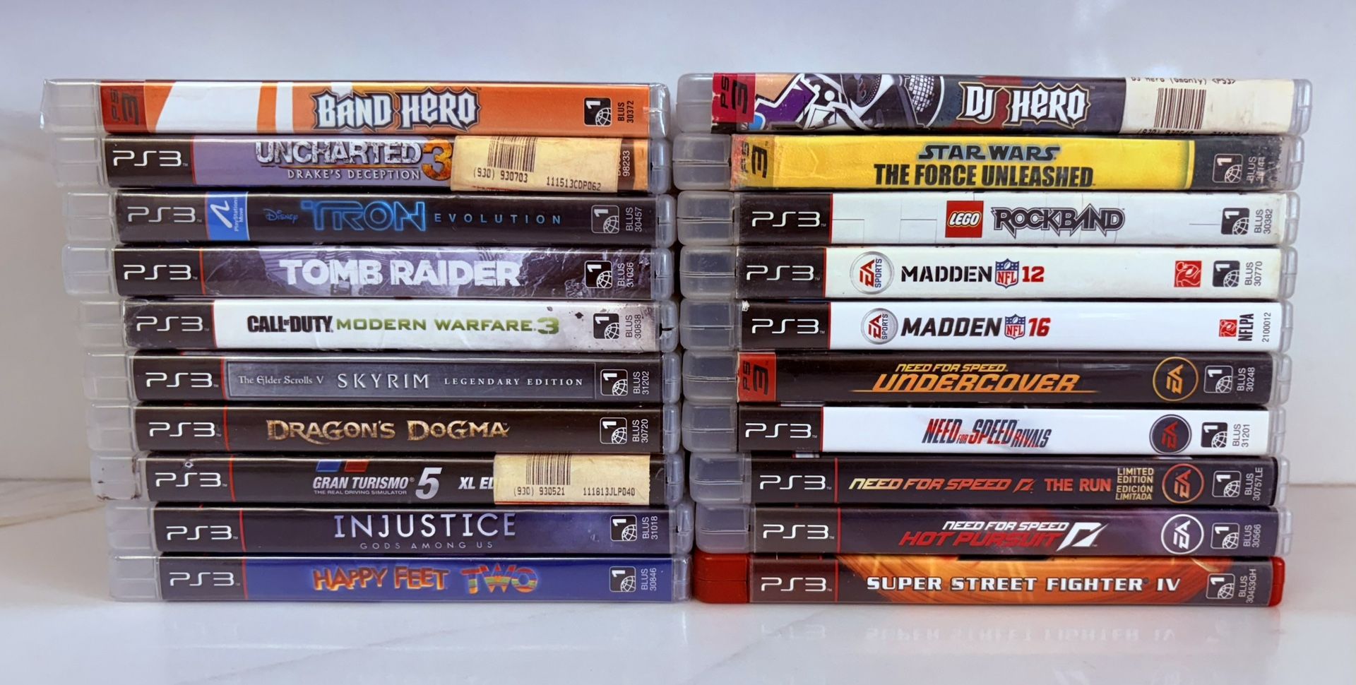 20 PlayStation 3 Games (Each for $10)