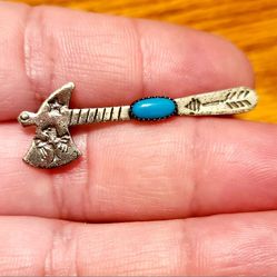 Navajo Sterling with Genuine Sleeping Beauty Turquoise