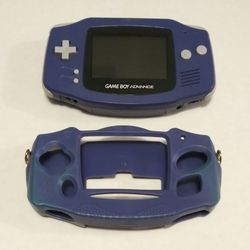 Gameboy Advance GBA Indigo System With Protective Sleeve