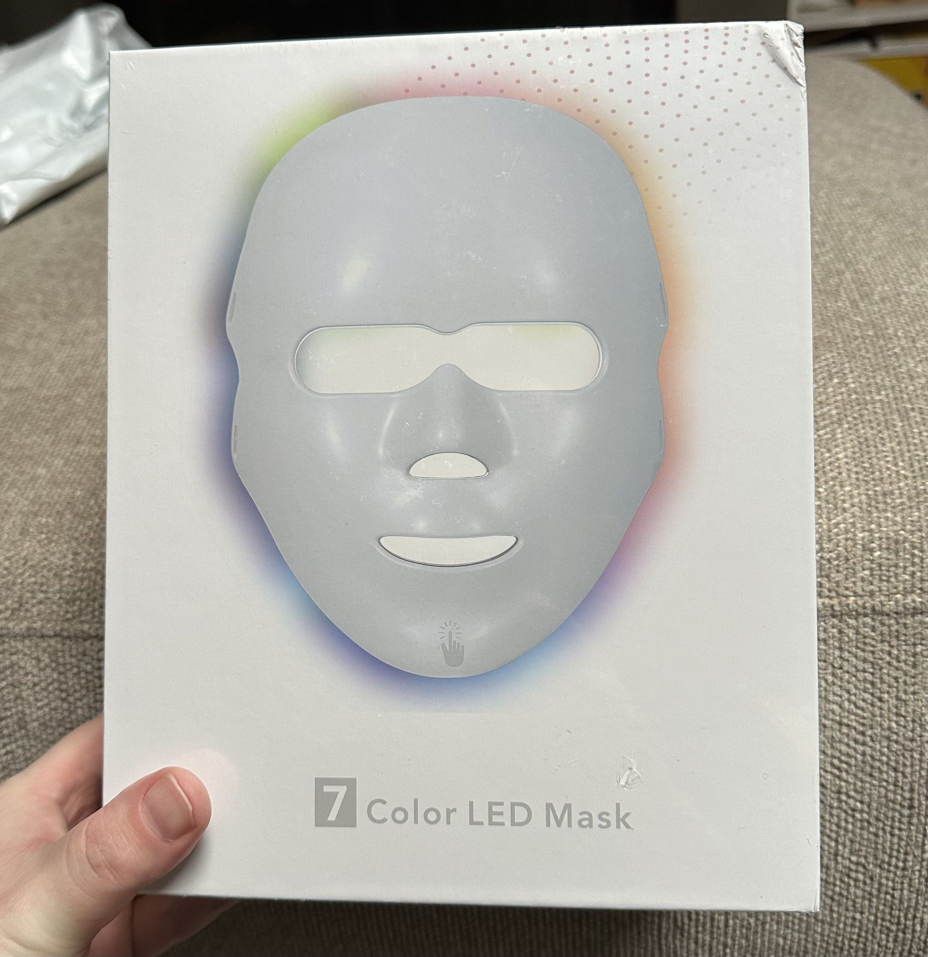 Portable LED Face Mask Light Therapy