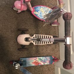 Three Scooters $8 Each And $20 All 