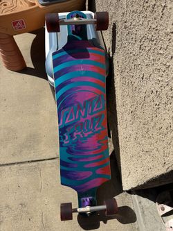 santa cruz reflection dot drop down cruiser Skateboard