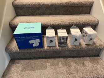 Wyze cameras brand new never opened