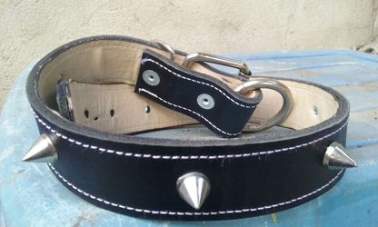 ☆☆Leather Dog Collar ☆☆