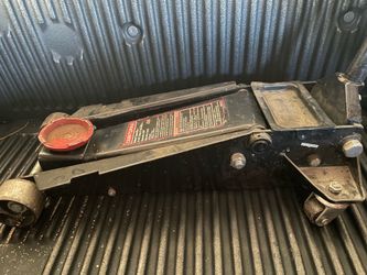 3.5 ton Craftsman Speedy Lift Car Jack, 15L  Catch Basin, Metal Drip Tray