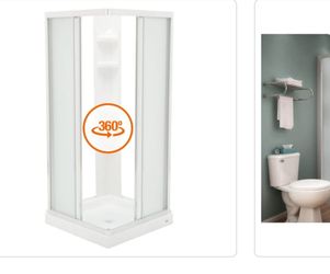 Shower 🚿 32x32 Base Paredes Y Puerta De Vidrio Nuevo Set