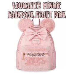 Loungefly Disney Parks Minnie Mouse Mini Backpack Piglet Pink NWT for Sale in Stanton CA OfferUp