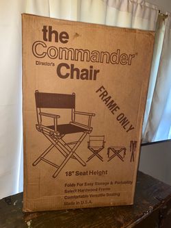 1980s director chair new in box
