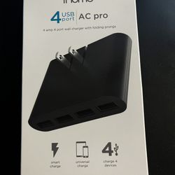 Brand New 4 Usb Port Ac Pro