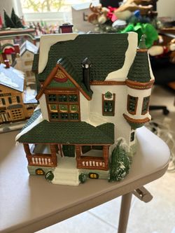 Christmas village houses