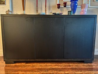 Z GALLERY console dark brown