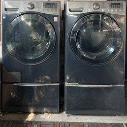 LG True Steam Washer and Dryer 
