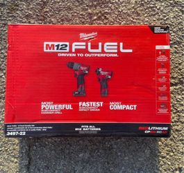 Milwaukee M12 FUEL 2-Tool Combo Kit