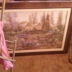 Country Cottage Scenery Painting