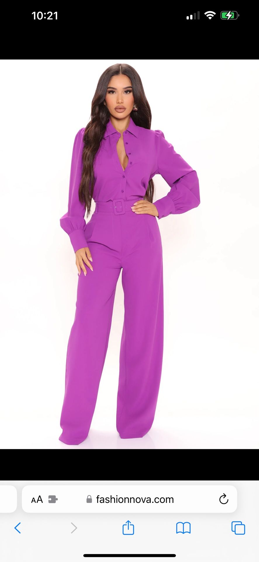 Fashion Nova Set / Pants and Blouse Women / Pantalon y top 