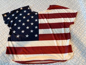 American Flag Women’s Blouse