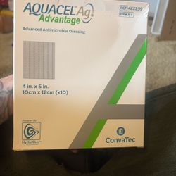Aquacel Ag Advantage Advanced antimicrobial dressing, 10 pack