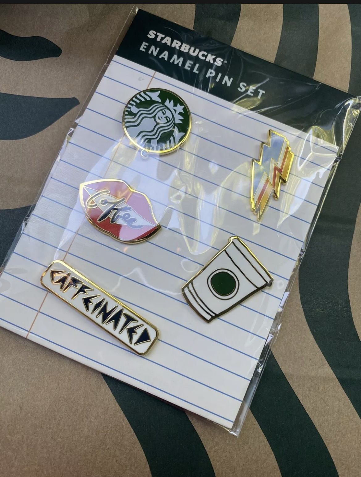 Brand New Starbucks Pins