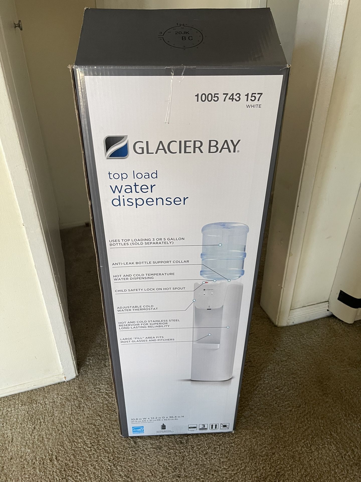 Glacier Bay Top Load water dispenser for Sale in Long Beach, CA OfferUp