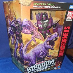 Transformers Kingdom MEGATRON (Beast) Leader Class War for Cybertron Hasbro!!