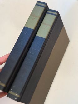 RARE 1952  In Two Volumes Volume One And Two; Complete Set Hardcover SHAKESPEARE