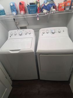 Washer and dryer GE