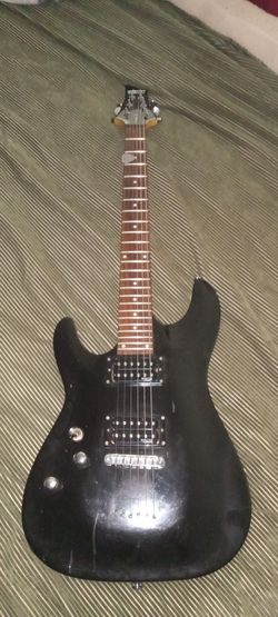 Left Handed Christmas Special  Schecter Black Diamond Series Omen-6 Guitar 🎸 