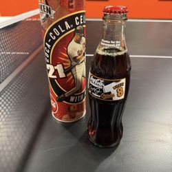1996 Coca Cola 8 oz Bottle Celebrates 21 Years Cal Ripken 2131 NEW
