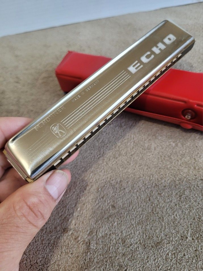 VINTAGE M HOHNER 2409/40 ECHO TREMOLO HARMONICA KEY OF C GERMANY -  SANITIZED. for Sale in Adelphi, MD - OfferUp