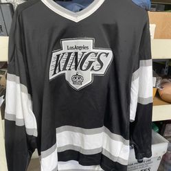 Vintage 90's LA Los Angeles Kings CCM Black Hockey Jersey