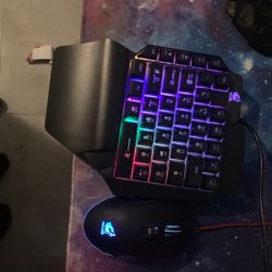 Ziyou Lang One Handed Gaming Keyboard And Mouse