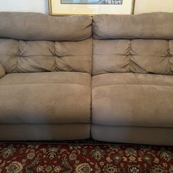 Couch With Double Recliners