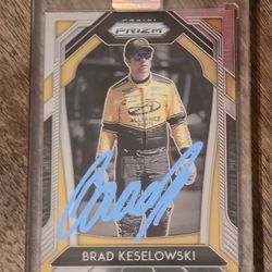 2020 Brad Keselowski No. 29 Panini Prizm Autographed w/COA Factory Sealed Gem Mint Condition.
