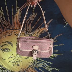 Vintage Coach Jacquard Mini Bag