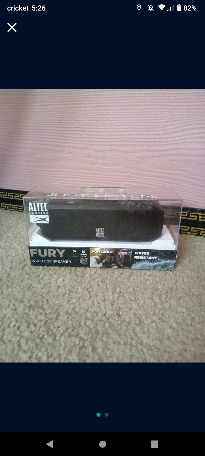 Altec Lansing Wireless Speaker 