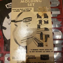 Craftsman- Kromedge 18 bit radial & bench saw Molding Set