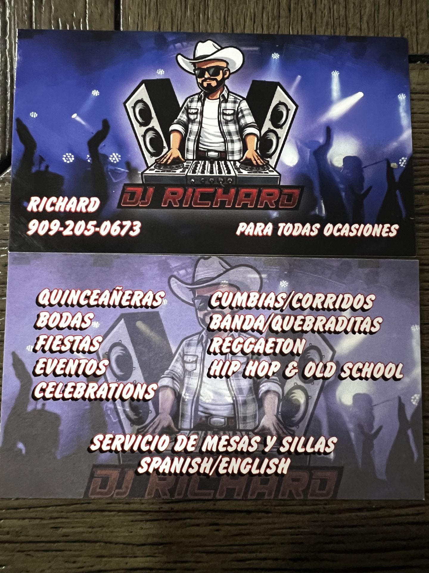 Dj Sillas Y Mesas Luces Party Time