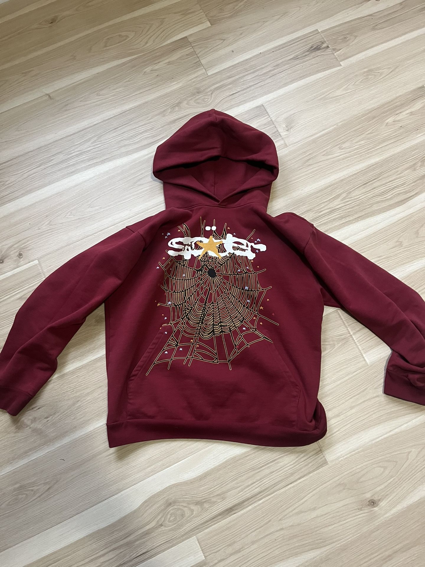 Maroon Spider Hoodie (L)