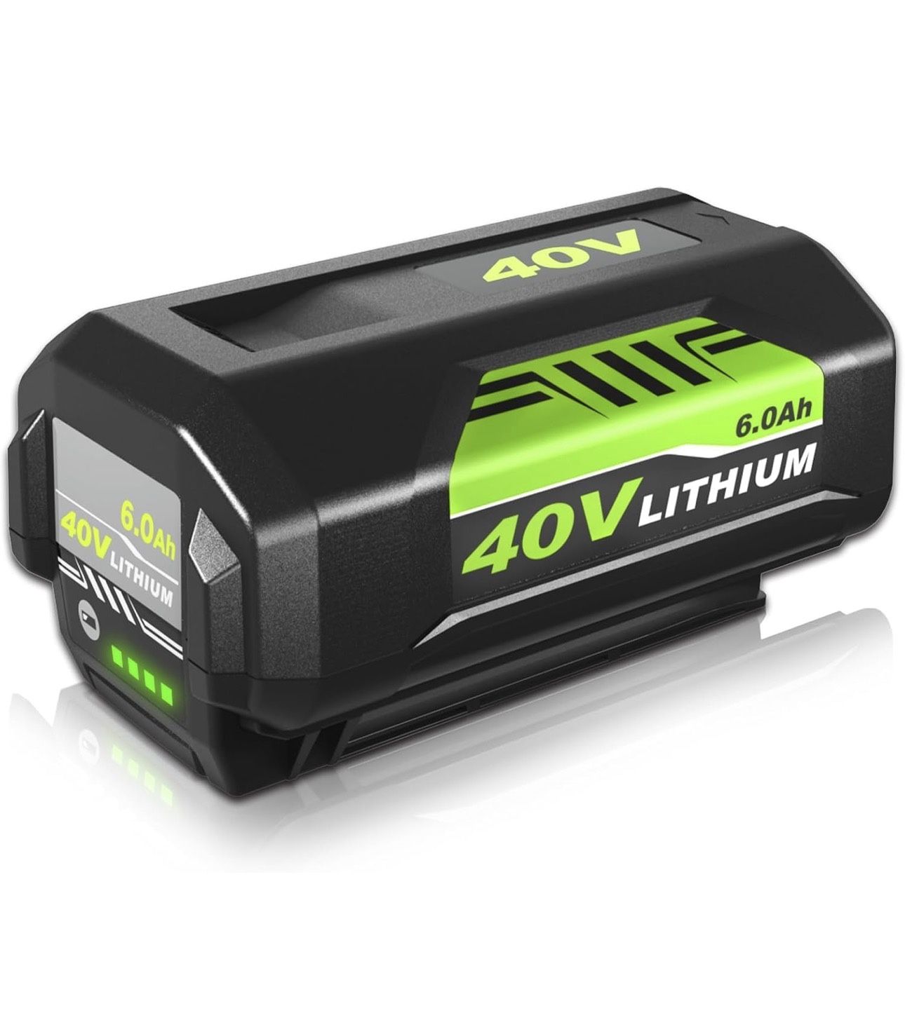 New-OP4060 6000mAh 40 Volt Replacement for Ryobi 40V Lithium Battery Compatible with Ryobi 40V Battery OP4050A OP40601 (1PACK)