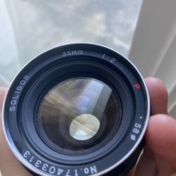 Konica Soligor 35mm F2 Lens