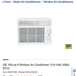 2 GE Window Air Conditioner 