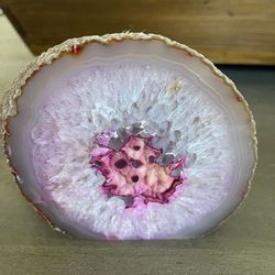Geode Paperweight or Shelf Ornament