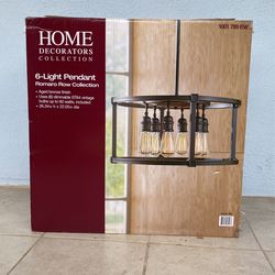 6 Light Pendant 