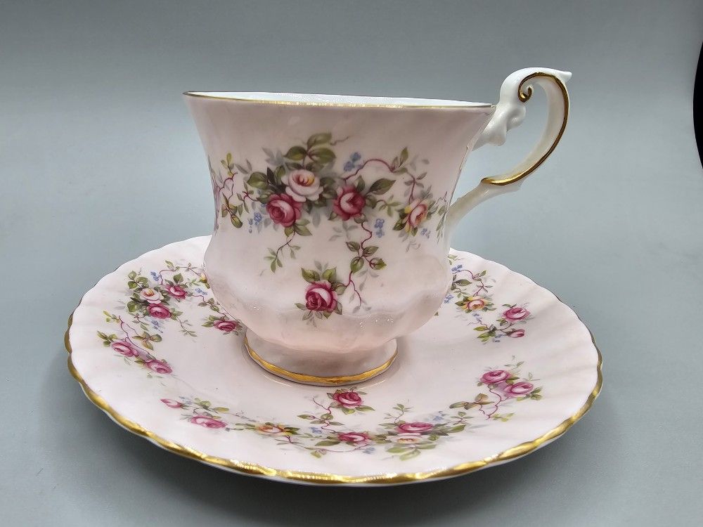 Flower Tea Cup And Saucer