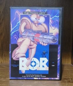 Sega Genesis B.O.B. - Complete (Tested & Working)