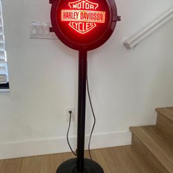 Vintage Harley Davidson Light Up Sign