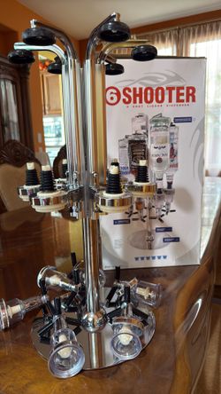 6 Shot Liquor dispenser