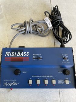 Midi Bass Synthesizer 