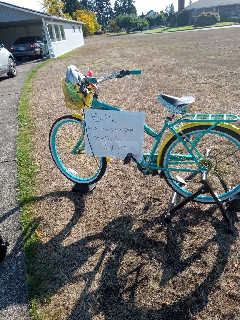 Bike With Exercise Stand